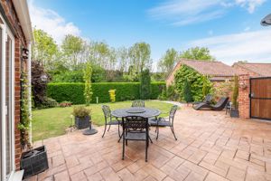 Rear patio terrace- click for photo gallery